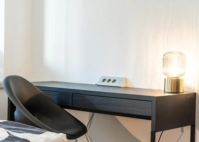 公寓 Cityapartment Mit Grossem Balkon Am Stadtpark- Disneyplus Und 300mbs Internet *